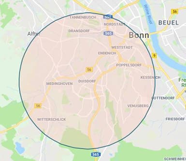 Betreuungsradius